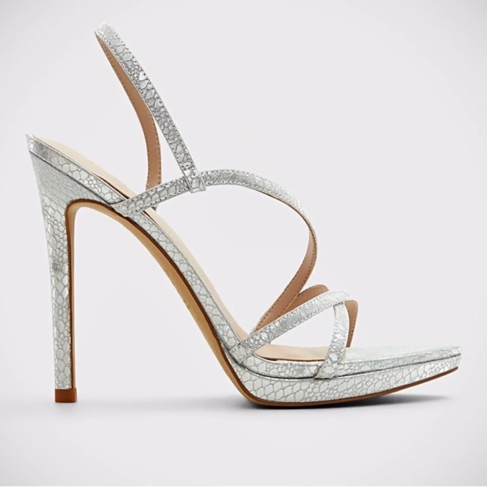 ALDO Resurge Strappy Stiletto Sandal - Stiletto Heel - Picture 7 of 12